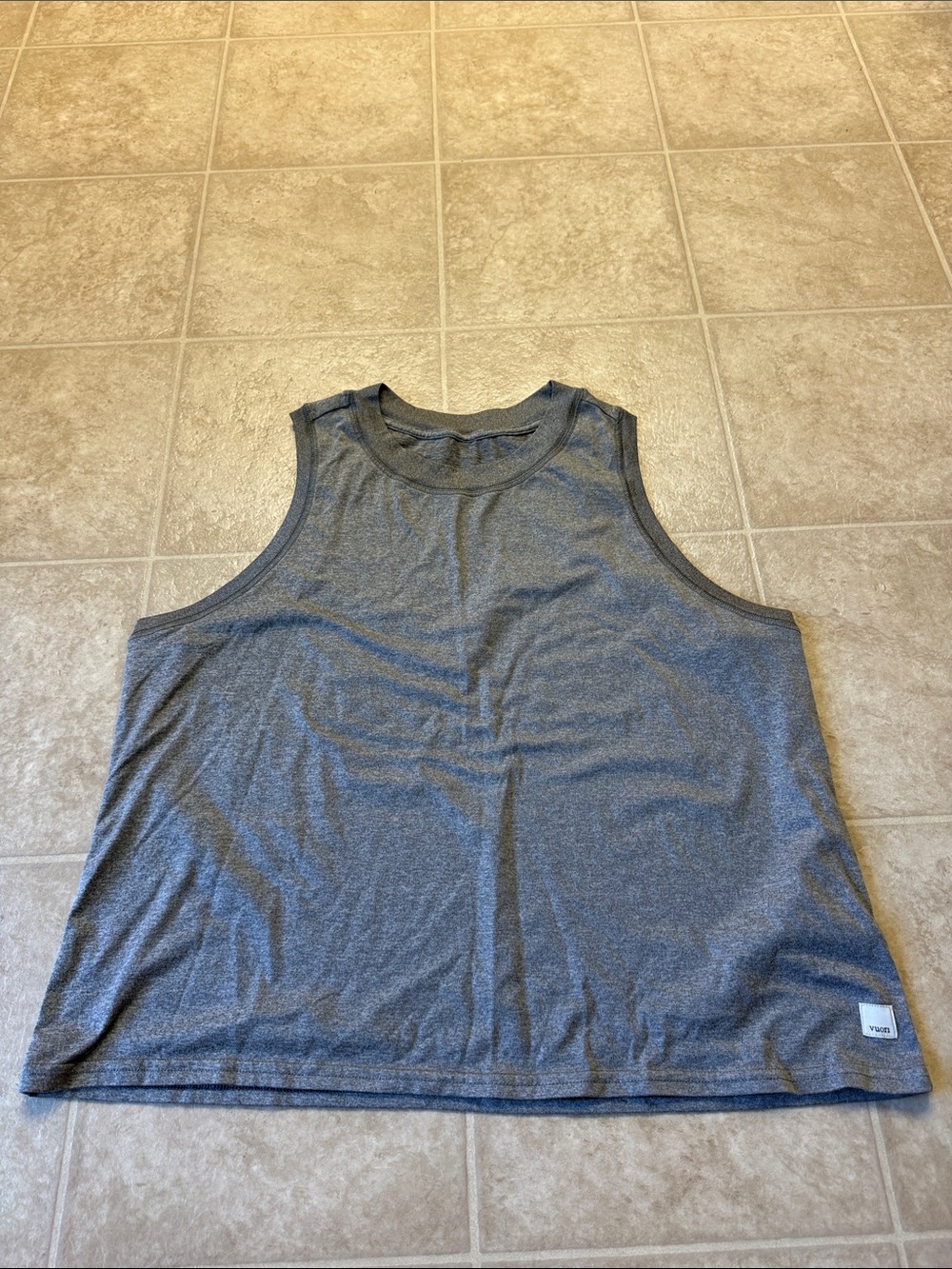 Women's Grey Athletic Tank Top